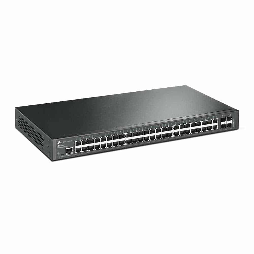 TP-LINK 48-Port Gigabit L2 Managed Switch with 4 SFP Slots